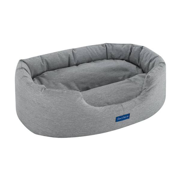 round dog bed with sides