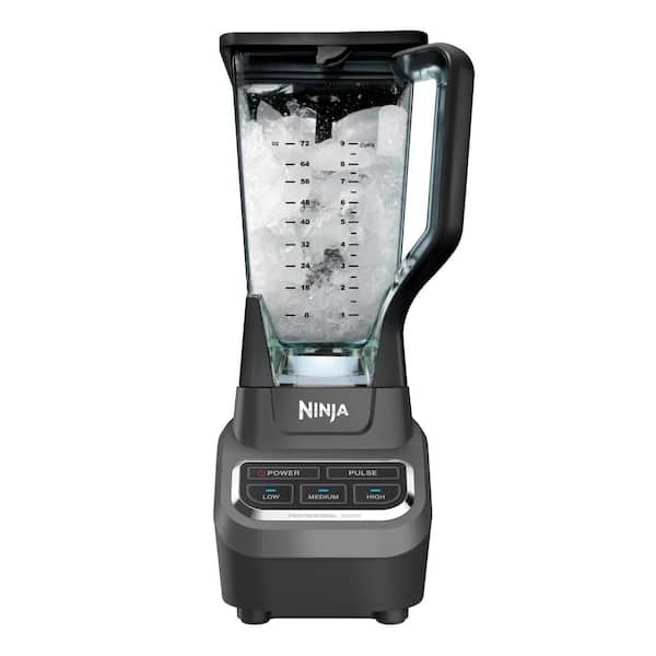 NINJA Professional Blender, 72 oz. 3 Speed 1000-Watt Black Blender (BL610)