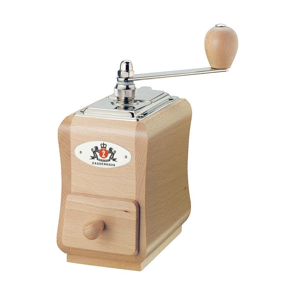 ZASSENHAUS Santiago Natural Beechwood Manual Coffee Mill M040098
