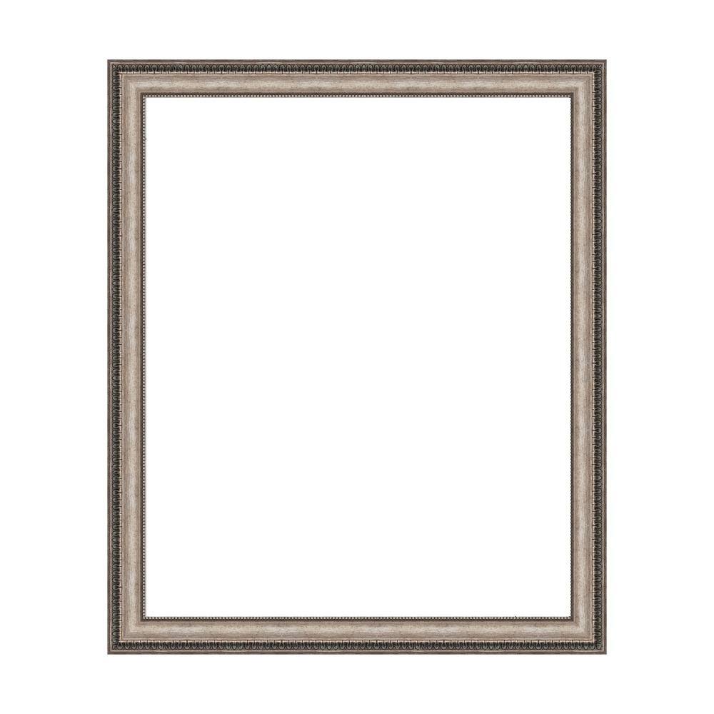 Mirror Makeover Lyla Ornate Silver 31.25 in. W x 37.25 in. H Bathroom Mirror Frame Border Kit-Fits a 30 x 36 mirror price history on PriceWatchPro