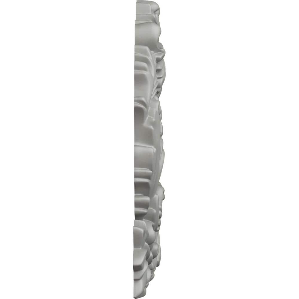 Modena White Polyurethane Architectural Onlay Scroll