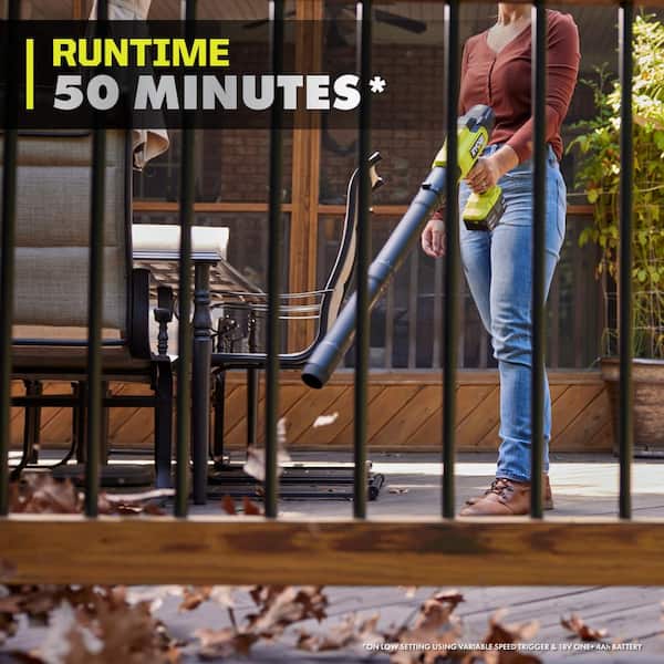 RYOBI - ONE+ HP 18V Brushless Cordless 220 CFM 140 MPH Compact Leaf Blower (Tool-Only)