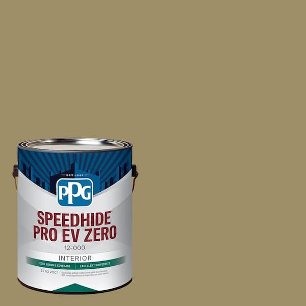 PPG Speedhide Pro EV Zero 1 gal. PPG1112-6 Willow Tree Flat Interior Paint
