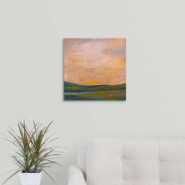 GreatBigCanvas "Vivid Layered Landscape I" by Mehmet Altug Canvas Wall Art