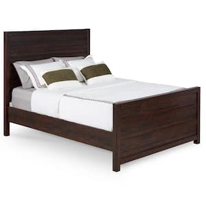 Carmel Antique Walnut Queen Bed