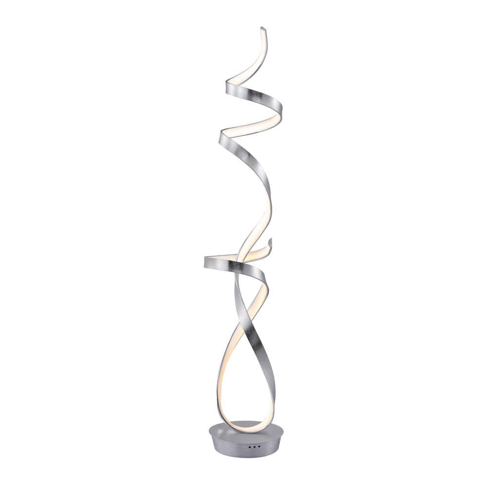 Orchestra II 63 in. H, Silver(Anodized Aluminium)56-Watt Unique Modern Standard LED Floor Lamp with Dimmer,LED998568DALU price history on PriceWatchPro
