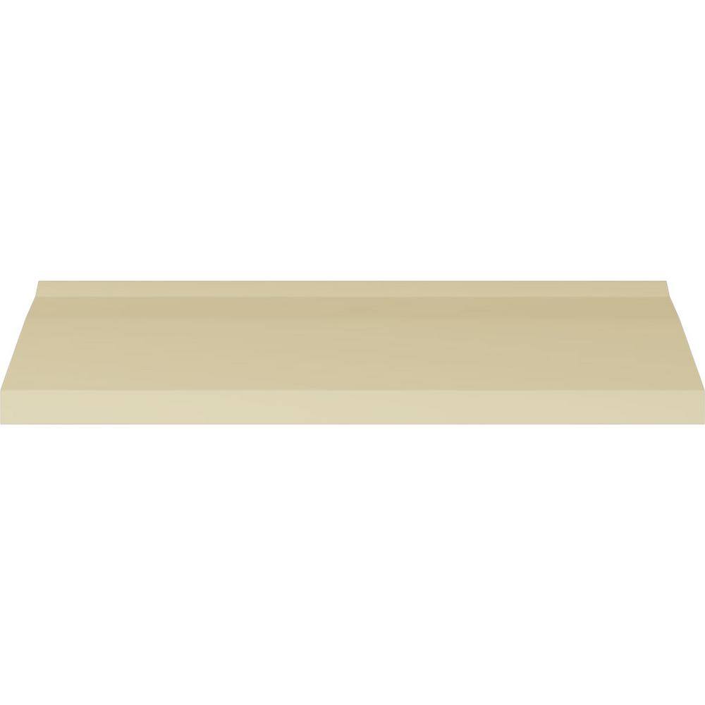 94.5" White Polyurethane Crown Moulding Trim