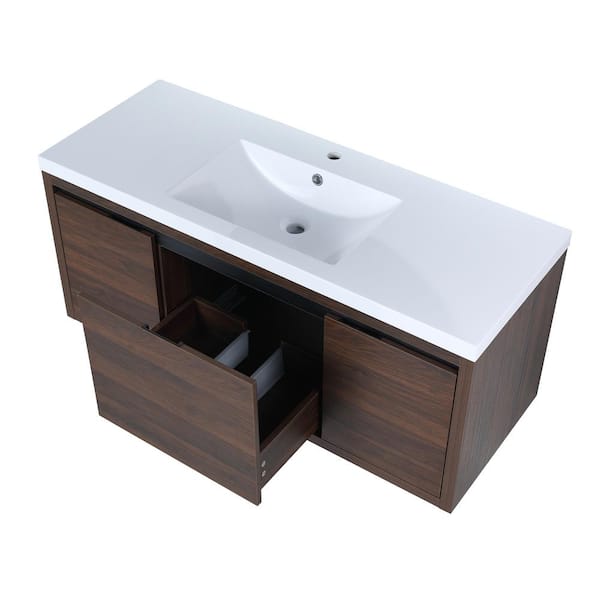 Staykiwi 48 in. W x 18.5 in. D x 21 in. H Floating Bathroom Vanity