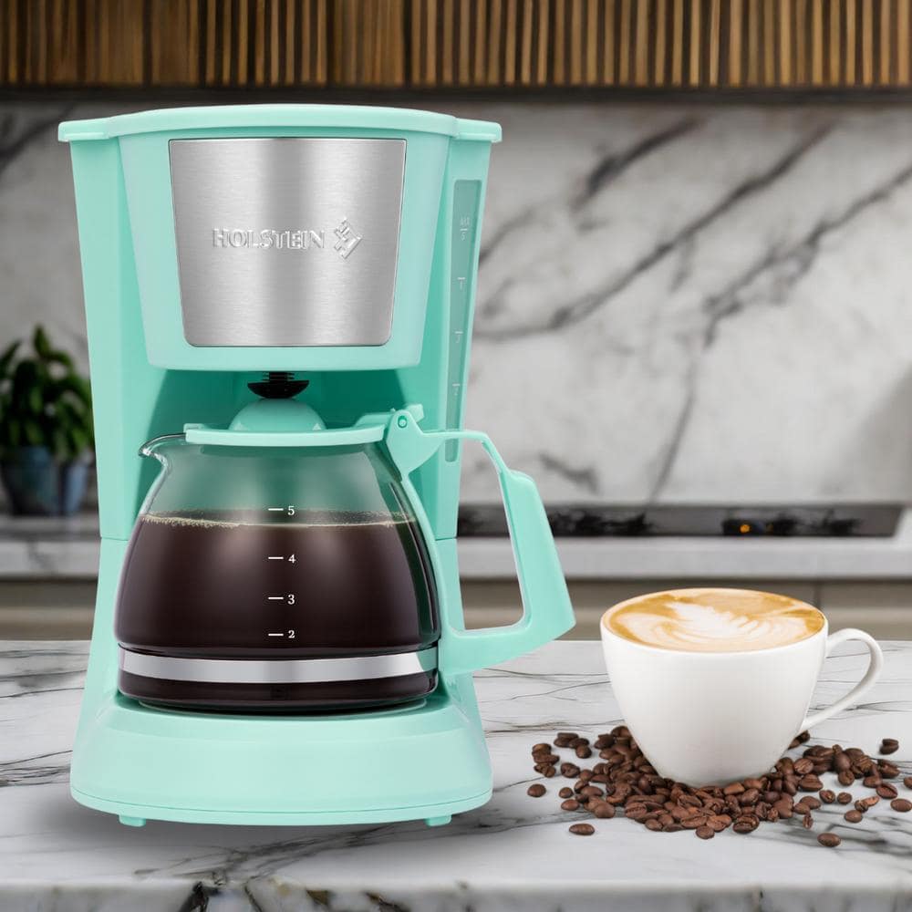 Everyday 5-Cup Mint Coffee Maker