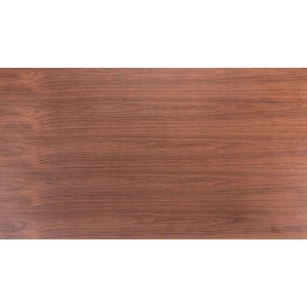 Zuo Audrey Walnut And Black Dining Table 100954 Zuo Audrey Walnut And Black Dining, Audrey Rustic Industrial Acacia Wood Dining Table With Metal Hairpin Legs
