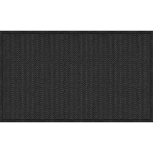 Rubber Shield Black 36 in. x 60 in. Commercial Mat