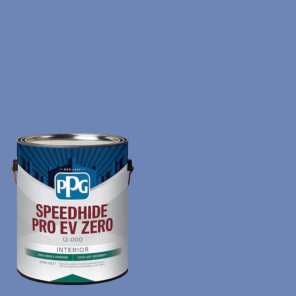 PPG Speedhide Pro EV Zero 1 gal. PPG1166-5 Kimono Semi-Gloss Interior Paint