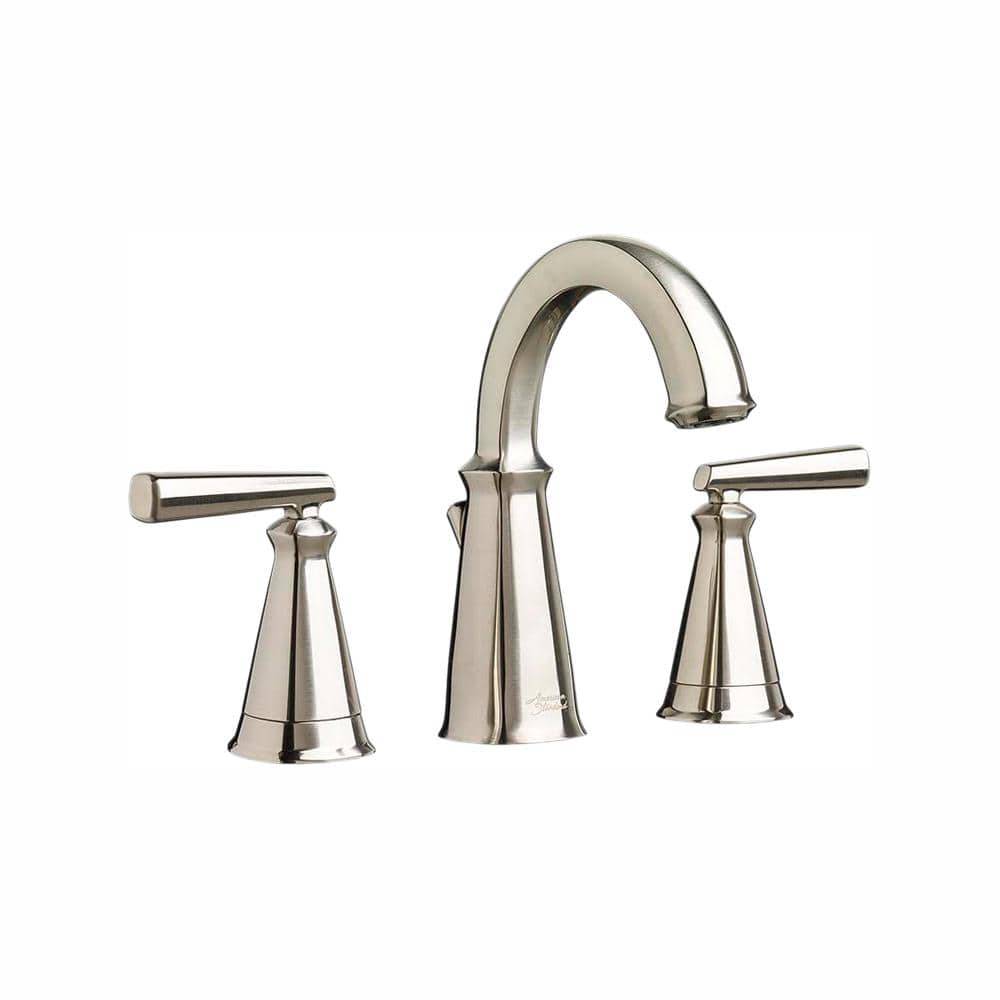 Edgemere 8 in. Widespread 2-Handle Bathroom Faucet with Metal Speed Connect