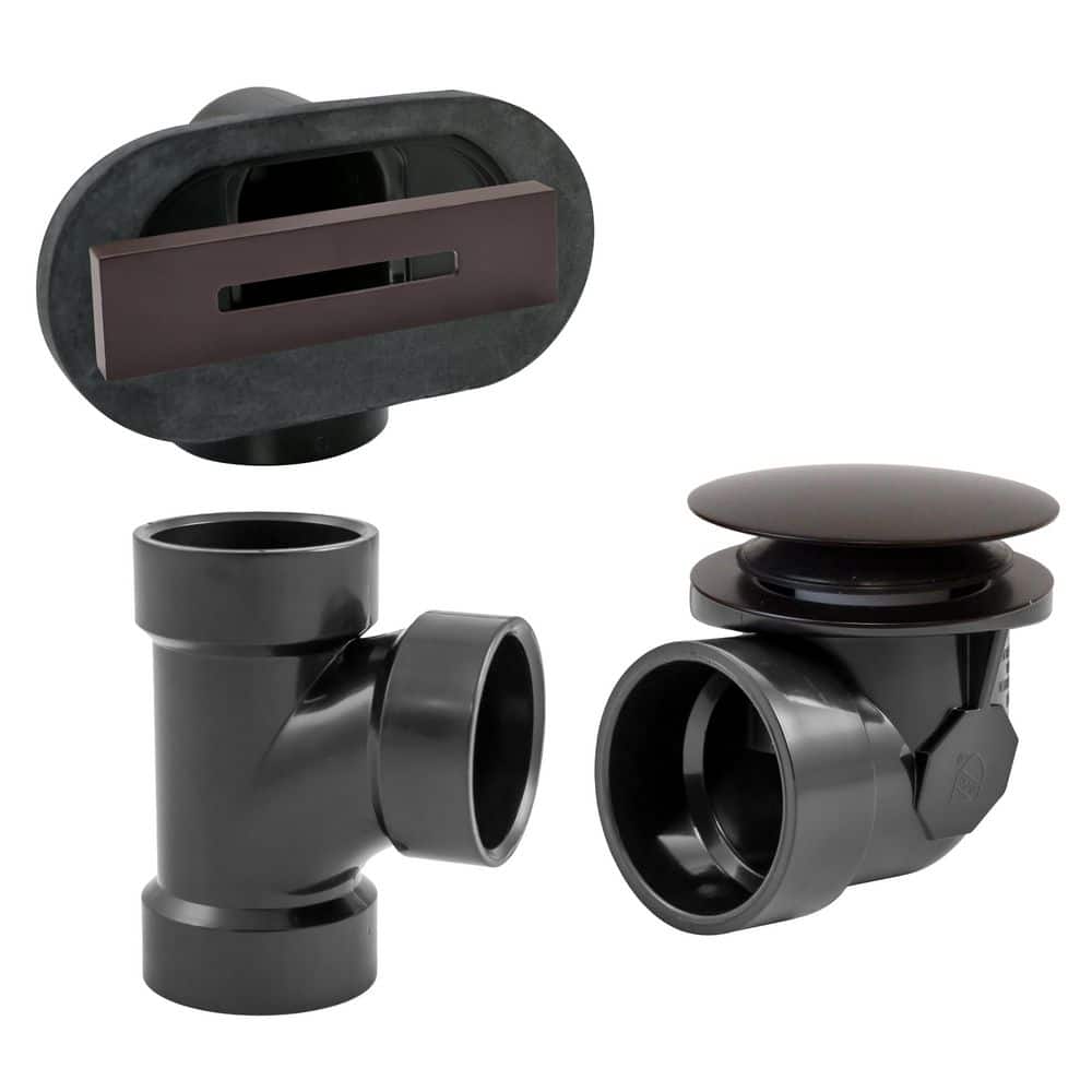 Westbrass D49411-12 1-1/2" X 12" Bath Waste & Overflow Assembly With