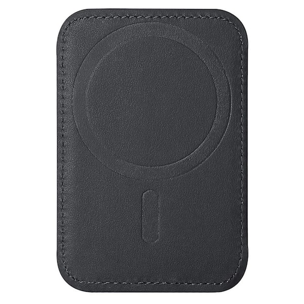 OBJLGEV Magnetic Wallet for iPhone 16/15/14/13/12 Series Strongest Magnet RFID Blocking Leather Slim 7 Card Holder Black