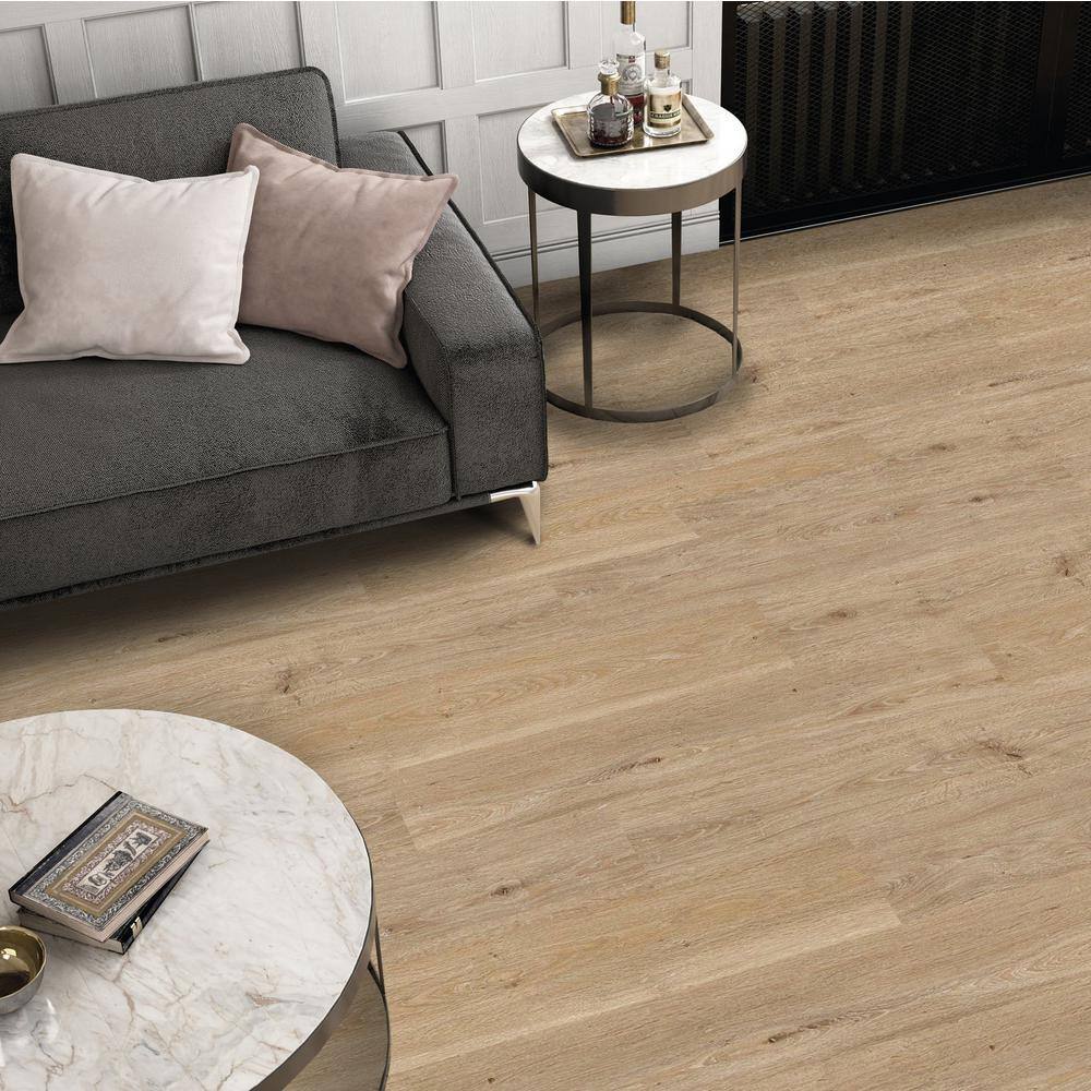 Pacific Shores Medium Brown Waterproof Vinyl Plank Flooring
