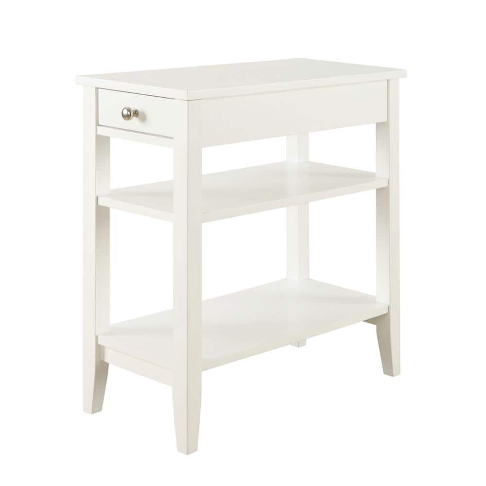 American Heritage 3-Tier Light Walnut End Table - thumbnail 4