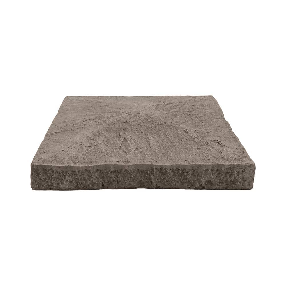 Desert Sunrise 13.5 in. x 13.5 in. Faux Stone Peaked Pillar Cap Siding price history on PriceWatchPro
