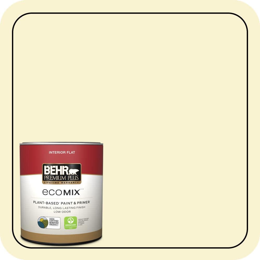 1 qt. #P320-1 Flashpoint Flat EcoMix Plant-Based Interior Paint & Primer price history on PriceWatchPro