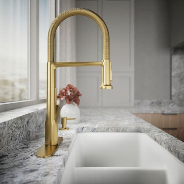 KOHLER Setra Single-Handle Semi-Professional Kitchen Sink Faucet