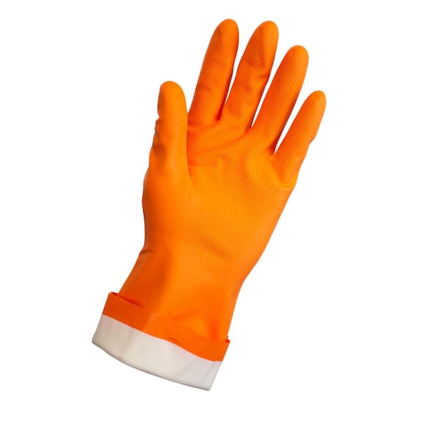HDX SM/MD Orange Nitrile Long Cuff Gloves HDXGNGOMD1 - The Home Depot