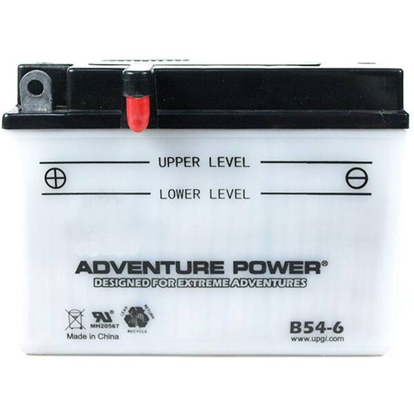 UPG Conventional Wet Pack 6-Volt 12 Ah Capacity F Terminal Battery