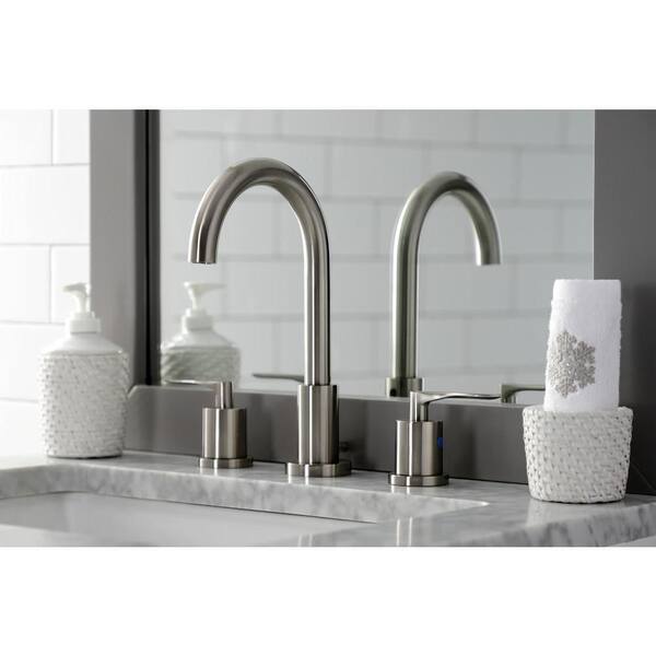 Kingston Brass Serena 2-Handle High Arc 8 in. Widespread Bathroom 