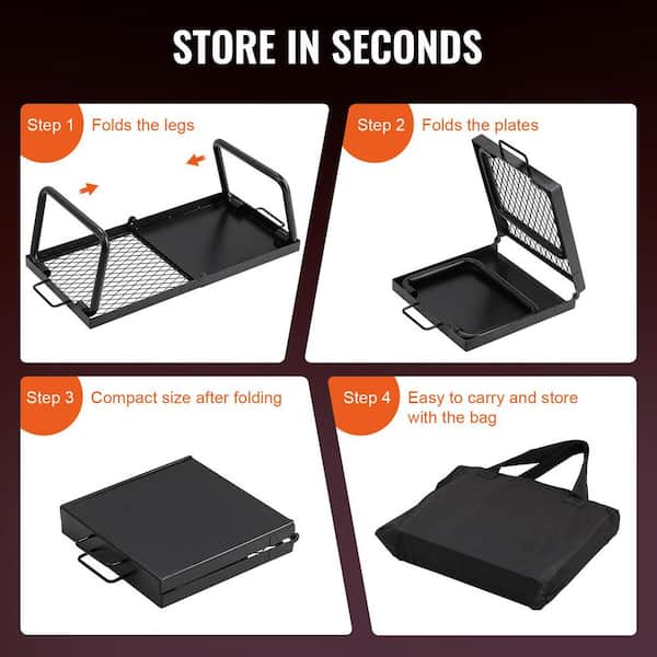 【週末限定価格】COOKING SHELTER TRY AND GRILL The Original Outdoor Cooker Black 11000-BTU 220-sq in