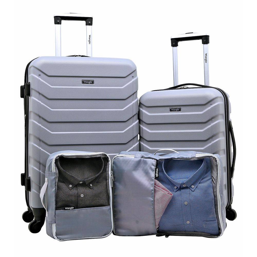 wrangler hardside spinner luggage