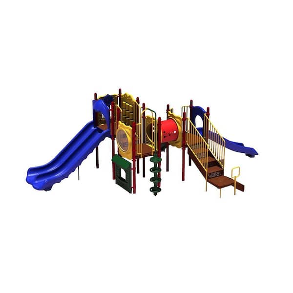 UPlay Today Carson's Canyon (Playful) Commercial Playset with Ground Spike