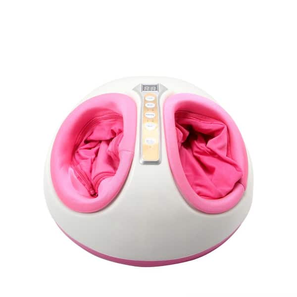 Winado Heat Rolling Kneading Relaxing Shiatsu Leg Foot Massager in Red, 3 Speed