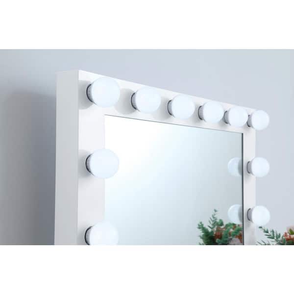Timeless 25 19 In W X 29 H, Light Bulbs For Vanity Mirror Home Depot