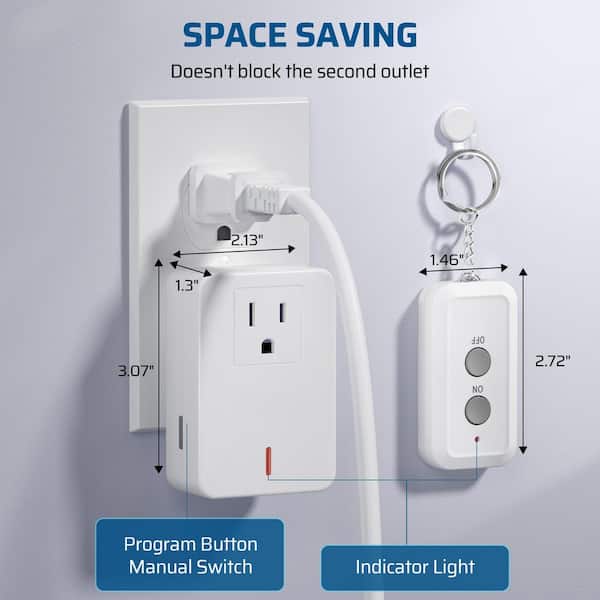 Indoor Wireless Outlet Remote Control