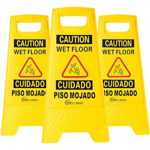 Wet Floor Signs (3-Pack)