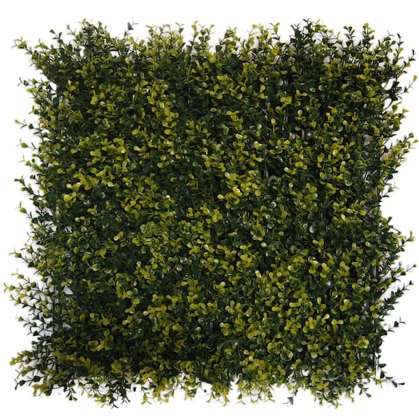 Green Smart Dekor 20 in. x 20 in. Artificial Ficus Spring Wall Panels (Set of 4)