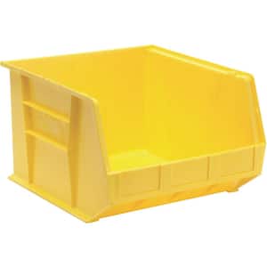 Ultra Series 27.00 Qt. Stack and Hang Bin in Yellow (3-Pack)