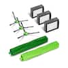 IRobot Authentic Replacement Parts- Roomba S Series Replenishment Kit 3 Filters 3 Corner Brushes 1 Set Multi Surface Rubber Brushes Green 4646124