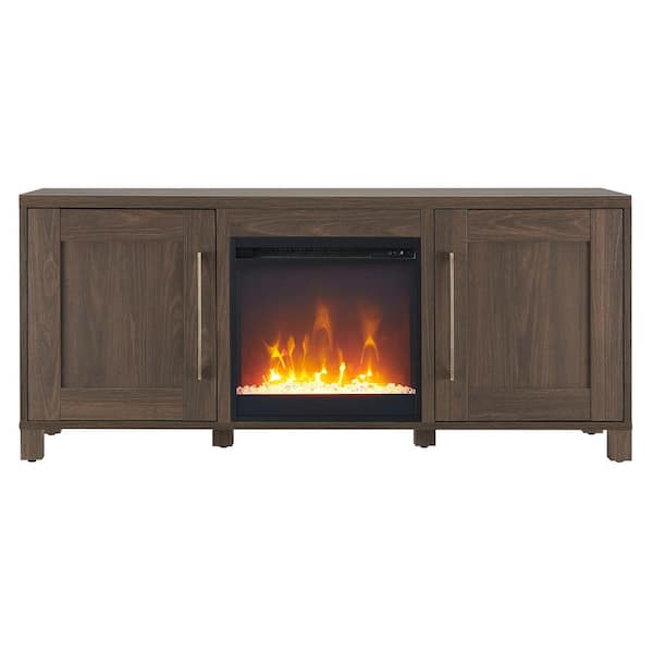Meyer&Cross Chabot 68 in. TV Stand with Crystal Electric Fireplace