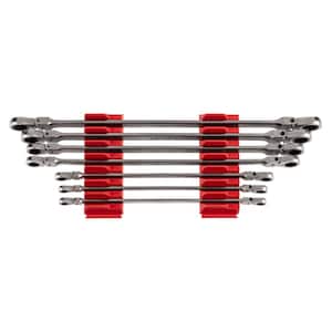 TEKTON Angle Head Open End Wrench Set, 4-Piece (1-5/16 - 1-1/2 in