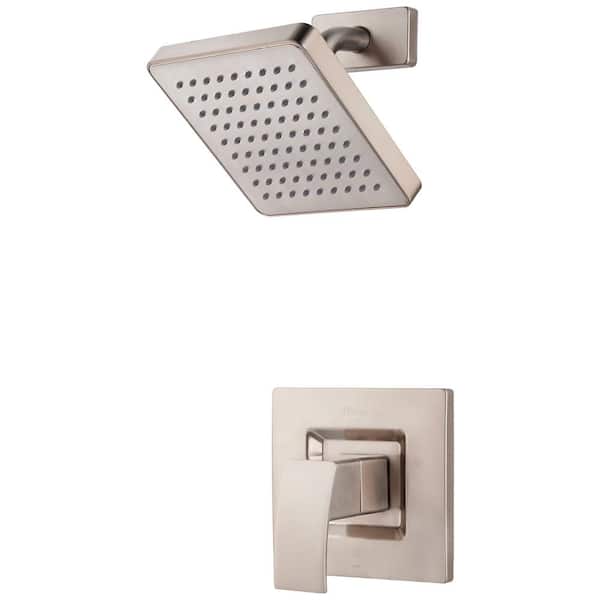 Pfister Kenzo 1-Handle 1-Spray Shower Only Trim Kit in Brushed Nickel (Valve Not Included)