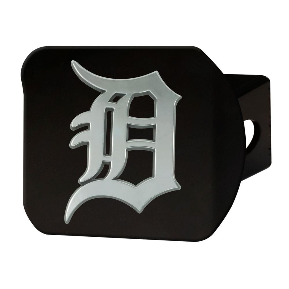 FANMATS MLB - Detroit Tigers Hitch Cover in Black 26579 - The Home Depot