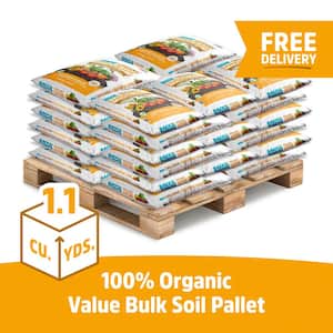 Organic Bulk Garden Soil (30 1 cu. ft. Bags)