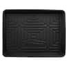 FH Group Ultimate Weather Proof Rubber Small 20 in. x 15 in. 2 in. Cargo Mat/Tray, Black