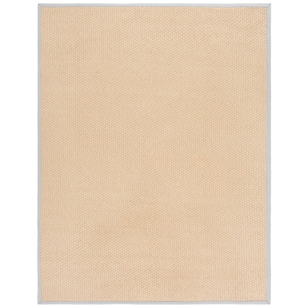 Napa Fau x Sisal 100 8 ft. x 10 ft. Natural/Beige Solid Color Area Rug