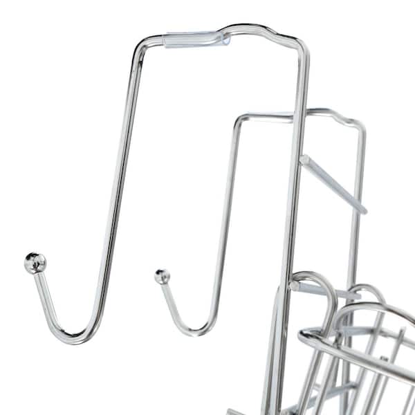 Zenna Home Premium Expandable Shower Caddy for Hand Held Shower or Tall  Bottles in Stainless Steel E7546STBB - The Home Depot