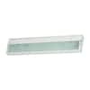 Titan Lighting 2-Lamp LED White Cabinet Light with Diffused Glass TN ...