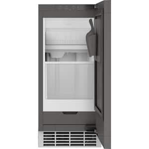 Profile 15 in. 50lb Built-In or Freestanding Ice Maker with Nugget Ice, Custom Panel Ready