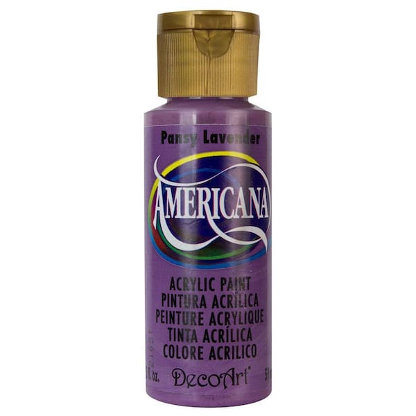 DecoArt Americana 2 oz. Pansy Lavender Acrylic Paint