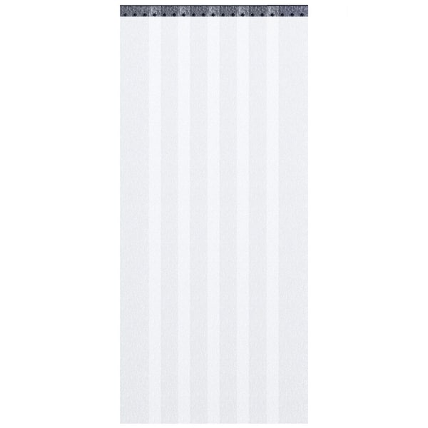 Luxe Collection 3 ft. x 7 ft. Cypress PVC Strip Door Kit