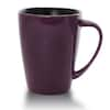 14oz 6pk Berry Heart Coffee Mugs Purple - Elama